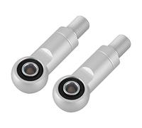 Pongnas High-Performance 10mm Hole Adapter for Motorcycles and ATVs - Damper for Enhanced Height and Stability (B Type Silver)