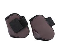 Pongnas Horse Fly Boots, Horse Boots Splint Boots For Horses Horse Leg Guard Boot Wrap PU Elastic Thickened Obstacle Leg Protector For The Joints of Horse Front and Hind (A pair of