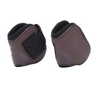 Pongnas Horse Fly Boots, Horse Boots Splint Boots For Horses Horse Leg Guard Boot Wrap PU Elastic Thickened Obstacle Leg Protector For The Joints of Horse Front and Hind (A pair of large