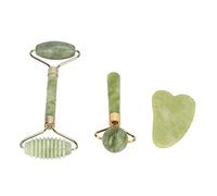 Pongnas JADESTONE FACE ROLLER SKIN LIFTING MASSAGE SET FOR BEAUTY CARE