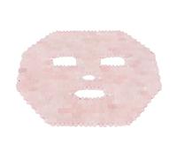 Pongnas Jadestone Facial Cover Stone Cooling, Soothing and Relaxing Facial Massager, Skin Care Tool for Dark Circles, Puffiness Reduction and Lymphatic Drainage of the Face (pink)