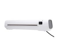 Pongnas Laminator Machine, Fast 3-4 Minute Preheating Anti Jam Thermal Laminating Machine with Easy Release Button for Home Office School ID Badges Photos Documents (UK Plug)