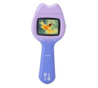 Pongnas Large Buttons Cell Phone 4G LTE Unlocked - SOS Emergency Key, 16800mAh Battery with Power Bank Function, Dual SIM, Speaker & Clear Display for Seniors and Accessibility Users - + (Blue Purple)