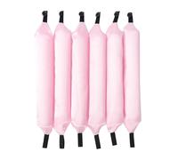 Pongnas Lazy Hair Curler Set 6PCS Big Wavy Curling Tube Foam Rollers with Button Hair Curling Tool for Home Use (without Hair Bands)