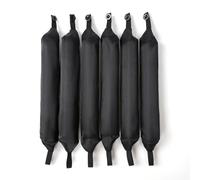 Pongnas Lazy Hair Curler Set 6PCS Big Wavy Curling Tube Foam Rollers with Button Hair Curling Tool for Home Use (without Hair Bands)