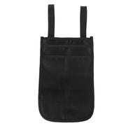 Pongnas Lightweight Crutch Bag Pouch Oxford Cloth Portable Underarm Pouch, Multiple Compartments for Keys Phone Wallet (Black)