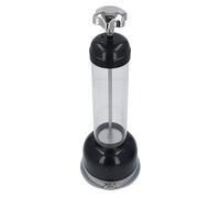 Pongnas Livestock Breathing Pump, Stainless Steel Adjustable Suction Calf Breathing Pump for Newborn Calves, User-Friendly Design, Compact and Lightweight (Black)