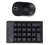 Pongnas MC-61CB Portable Numeric Keypad Set - Ultra-Quiet Compact USB Wired with Full 19-Key Layout & Wide OS Compatibility