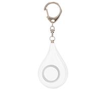 Pongnas Multifunctional Security Personal Alarm With LED Light High Decibel Emergency Protection Device For Women Elderly Deaf Dumb People ABS Plastic (White)