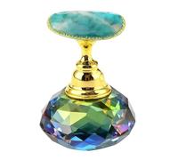 Pongnas Nail Art Display Stand, Magnetic Practice Column with Crystal Base for Professional Salon and DIY Home Use, 4 Colors Optional (Chessboard holder five colors)
