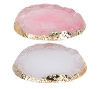 Pongnas Nail Palette, Resin Manicure Color Drawing Practice Board with Golden Design, for Nail Polish Gels Blending Foundations Lipsticks Eye Shadows Display