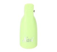 Pongnas Nail Polish Remover Clips Reusable Durable Plastic for Professional Salon and Home Manicure 10pcs Set Pink Gold Green Transparent Purple (Short Green)