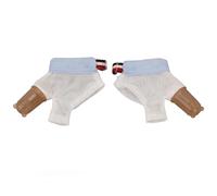 Pongnas No Scratch Breathable Finger Thumb Protector,2 Pairs Baby Stop Thumb Sucking Finger Guard,Glove to Stop Sucking for Infants 4 Years Old (Blue)