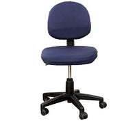 Pongnas Office Chair Cover, 2 Pcs Universal Desk Chair Cover Computer Chair Cover with Stretchable Design for Chair and More Comfortable Feeling (Navy)