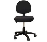 Pongnas Office Chair Cover, 2 Pcs Universal Desk Chair Cover Computer Chair Cover with Stretchable Design for Chair and More Comfortable Feeling (Black)