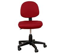 Pongnas Office Chair Cover, 2 Pcs Universal Desk Chair Cover Computer Chair Cover with Stretchable Design for Chair and More Comfortable Feeling (Red)