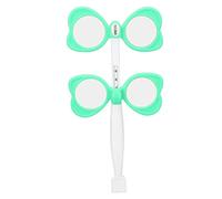 Pongnas Optical Flipper, Professional Plastic Flip Lens Optometry Tool with 5 Vision Test Cards for Myopia Amblyopia Astigmatism Hyperopia Eye Fatigue (±200(20/40))