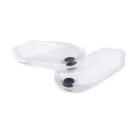 Pongnas Orthopedic Insoles, 1 Pair Soft Silicone Gel Shoe Inserts for Knock Knee Pain Relief and Foot Alignment, with Built in Magnetic Heel Cushions for Men and Women