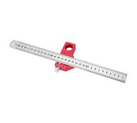 Pongnas Portable CX300- Woodworking Scribing Ruler 300MM/11.81in Measuring Tool for Marking