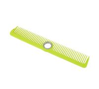 Pongnas Professional Barber Comb with Fidget Spinner Center Anti Static Heat Resist Rotatable Cutting Comb for Styling Trimming Haircuts Men Women Plastic 8.27x1.38in (Green)