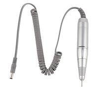 Pongnas Professional Nail Drill Handpiece, 35000RPM Electric Nail File with Ergonomic Handle and Adjustable Speed, for Acrylic Gel Nails Manicure Pedicure Salon Home Use