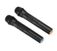 Pongnas Professional VHF Handheld Mic System with Detachable Antenna Plug-and-Play Receiver Wide Compatibility for Meetings Presentations Parties & Live Even