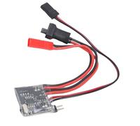 Pongnas RC Brushed ESC 30A Electronic Speed Controller with Brake Function for N20 N030 N050 N130 N180 Motors Compatible with /16/18 /24 Scale RC Cars Boats and 2S LiPo Ni-MH Batteries