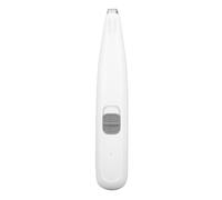 Pongnas Rechargeable Pet Foot Hair Trimmer, Low Noise Electric Cat Dog Grooming Clipper, for Eyes Ears Face, with Quiet Design, Dog Foot Hair Trimmer, for On-the-Go Use (White)