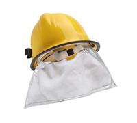 Pongnas Safety Helmet Retardant for Fireman Rescue High Strength Protective Gear Yellow