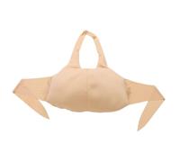 Pongnas Santa Belly Costume Padded Prosthetic Belly Prop Cosplay Performance Stage with Handcrafted Plush Fabric for Holiday Party Christmas Play Festival Celeb