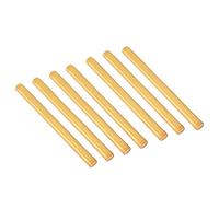Pongnas Sealing Wax Stick, Hot Seal Stick Convenient Smokeless Flexible Hot Seal 10Pcs Sealing Wax for Envelopes Cards Manuscripts (Golden)