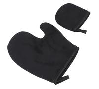 Pongnas Self Tanning Mitt Set 2PCS Professional Washable Reusable Lotion Applicator Kit for Smooth Streak Free Tan Large and Thumb Included Soft Skin Friendly Sponge Material