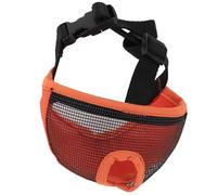 Pongnas Short Snout Dog Muzzle - Soft, Breathable, Muzzle for to Biting and Chewing - Gray S (S)