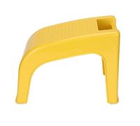 Pongnas Shower Foot Rest Strong Bearing Capacity Antiskid Stable Massageable Comfortable Lightweight Pedicure Stool for Shower Shaving Legs (Yellow)