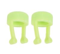 Pongnas Silicone Eye Drop Guide 2 Packs Reusable Eye Drop Holder Assist Device with Stable Application Aid for Accurate Care