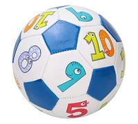 Pongnas Size 2 Soccer Ball, Kids Training Football with Precision Sewn Surface and Even Weight Distribution, for Children and Students Outdoor Sports, 13cm 5.1inch (number ball)