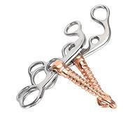 Pongnas Snaffle Bit, Snaffle Bits For Horses Horse Training Equestrian Equipment Supplies Stainless Steel For Training, Performance