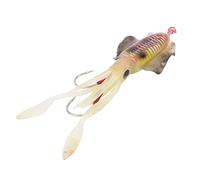 Pongnas Soft Luminous Fishing Bait Squid Lure Tackle Accessory for Fishing Needs (1#)