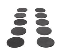 Pongnas Speaker Isolation Subwoofer Isolation EVA Foam with Self Adhesive Function for Stereo Equipment Soundbars CD DVD Players