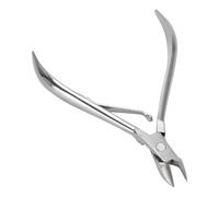 Pongnas Stainless Steel Cuticle Nippers, Ergonomic Nail Care Tool for Dead Skin Callus Corn Removal, with Easy Grip Handle for Manicure Pedicure