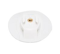 Pongnas Surfboard Camera Mount Base Replacement - Universal PVC Kayak & Paddle Board Camera Holder Bracket for Osmo Action - Tool- Secure Fixed Stand for Surfing Boating (White)