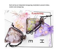 Pongnas Toe Separators Silicone Material to Protect Feet During Pedicure Activities 8pcs Set (Assorted Color)