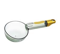 Pongnas Transparent 180ML Rice Portion Scoop with Handle & Clamp/Holder Design - Ideal Measuring Tool for Kitchen & Crafts (Transparent Green)