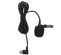 Pongnas Ultra-Lightweight Directional Type-C Microphone for Action Cameras - 32dB Sensitivity Clamp-Mount Design Ideal SJ8/SJ9/SJ10 Outdoor Recording