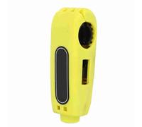 Pongnas Universal Motorcycle Handlebar Brake Lever Lock Throttle Grip Theft Security Lock Silver (Yellow)