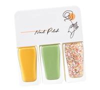 Pongnas Water Based Nail Polish Set, Bright Delicate Color Easy Peel Off Quick Dry, No Need Nail Dryer Lamp, Lasts 3-5 Days, with Safe Mild Ingredients, for Women Halloween (T10)