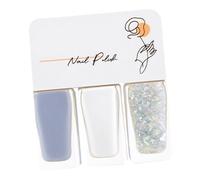 Pongnas Water Based Nail Polish Set, Bright Delicate Color Easy Peel Off Quick Dry, No Need Nail Dryer Lamp, Lasts 3-5 Days, with Safe Mild Ingredients, for Women Halloween (T19)