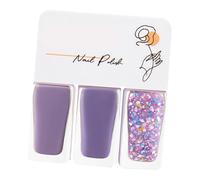 Pongnas Water Based Nail Polish Set, Bright Delicate Color Easy Peel Off Quick Dry, No Need Nail Dryer Lamp, Lasts 3-5 Days, with Safe Mild Ingredients, for Women Halloween (T08)