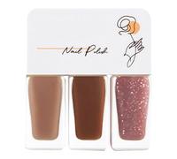 Pongnas Water Based Nail Polish Set, Bright Delicate Color Easy Peel Off Quick Dry, No Need Nail Dryer Lamp, Lasts 3-5 Days, with Safe Mild Ingredients, for Women Halloween (T20)