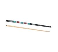 Pongnas Wood Pool Stick - 13mm Premium Leather Tip, 2-Section Professional Billiard for Enhanced Control & Accuracy, 4.8ft Straight Shaft, Ideal for Beginners and Enthusiasts
